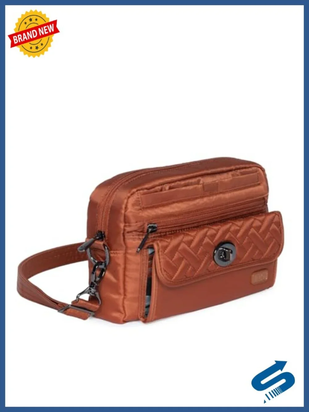 Lug Switch Crossbody Bag & Peekaboo Pouch Set RFID